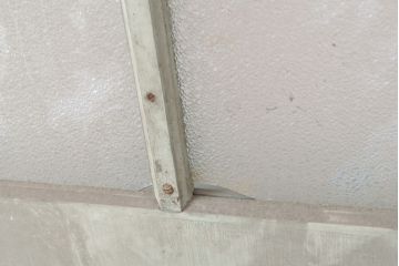 アンティーク建具　レトロなダイヤガラス引き戸1枚(ガラス戸、建具)(R-054000)