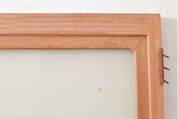 アンティーク建具　ナチュラルな雰囲気がかわいらしい木製扉(ドア、建具)(R-054001)