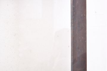 アンティーク建具　落ち着いた色合いがシックなガラス帯の扉(ドア、建具)(R-054003)