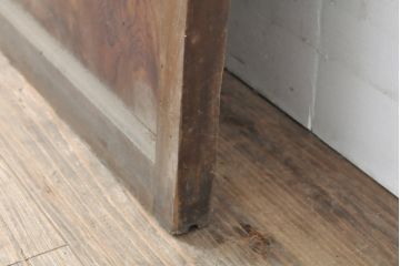 アンティーク建具　レトロな佇まいが魅力的なガラス戸1枚(引き戸、建具)(R-054008)