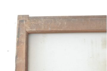 アンティーク建具　レトロな佇まいが魅力的なガラス戸1枚(引き戸、建具)(R-054008)