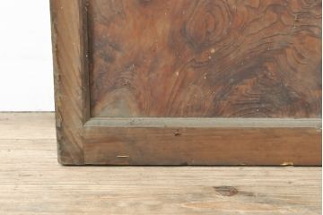 アンティーク建具　レトロな佇まいが魅力的なガラス戸1枚(引き戸、建具)(R-054008)