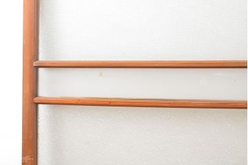 アンティーク建具　ナチュラルな雰囲気が魅力的なガラス戸2枚(引き戸、建具)(R-054014)