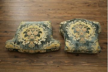 中古　美品　カリモク家具(karimoku)　domani(ドマーニ)　Louis(ルイ)XVシリーズ　ルイ15世　優雅なひとときを演出してくれる1人掛けソファ(定価約50万円)(アームソファ、一人掛け、1P)(R-054026)