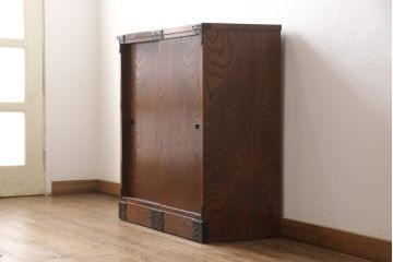 中古　岩谷堂箪笥風　和の雰囲気を高める下駄箱(収納棚、戸棚、キャビネット)(R-054030)
