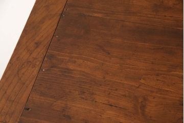 中古　民芸家具　前面ケヤキ材　古い金具を使って再生された車箪笥(和たんす、時代箪笥、戸棚)(R-054031)