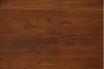 中古　民芸家具　前面ケヤキ材　古い金具を使って再生された車箪笥(和たんす、時代箪笥、戸棚)(R-054031)