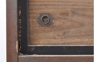 和製アンティーク　和の趣溢れる関西水屋箪笥(食器棚、キャビネット、収納棚、戸棚)(R-054134)