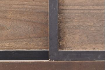 和製アンティーク　和の趣溢れる関西水屋箪笥(食器棚、キャビネット、収納棚、戸棚)(R-054134)