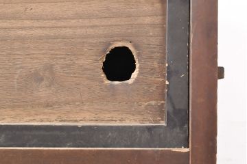 和製アンティーク　和の趣溢れる関西水屋箪笥(食器棚、キャビネット、収納棚、戸棚)(R-054134)
