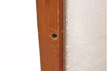 アンティーク建具　木の温かみが感じられるガラス戸1枚(引き戸、建具)(R-054135)