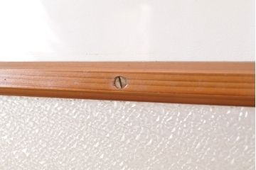 アンティーク建具　木の温かみが感じられるガラス戸1枚(引き戸、建具)(R-054135)
