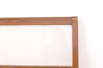 和製アンティーク　ノスタルジックな雰囲気漂うガラス戸2枚セット(引き戸、建具)(R-054136)