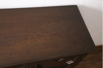 ビンテージ家具　神戸洋家具　永田良介商店　和洋折衷の空間に馴染む整理タンス(引き出し、チェスト、ヴィンテージ)(R-054138)