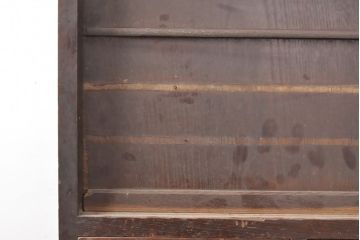 和製アンティーク　和モダンな雰囲気づくりにぴったりな水屋箪笥(キャビネット、食器棚、戸棚)(R-054142)