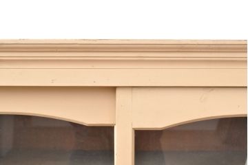 和製アンティーク　クラシカルなデザインがすてきな収納棚(キャビネット、食器棚、戸棚)(R-054144)