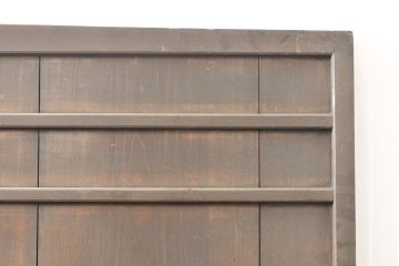 アンティーク建具　使い込まれた味わいが魅力的な板戸扉(ドア、建具)(R-054148)