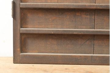 アンティーク建具　使い込まれた味わいが魅力的な板戸扉(ドア、建具)(R-054148)