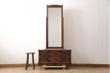 中古　岩谷堂箪笥　上質な和を演出するドレッサー(鏡台、姿見、ミラー)(R-054159)