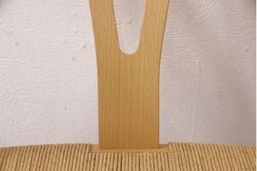 中古　北欧家具　デンマーク　ビーチ材　CARL HANSEN & SON(カール・ハンセン&サン) CH24 Yチェア ナチュラルスタイルの空間づくりにおすすめのペーパーコードダイニングチェア(アームチェア)(R-054167)