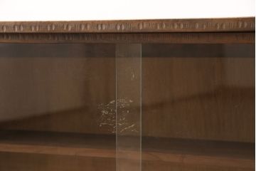 中古　軽井沢彫り　華やかな彫刻が目を引くローボード(テレビ台、テレビボード、収納棚)(R-054169)