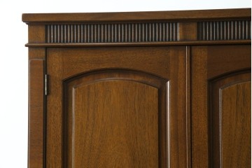 中古　美品　DREXEL HERITAGE(ドレクセルヘリテイジ)　Triune(トライユン)シリーズ　マホガニー材の木肌が美しいワードローブ　(R-054172)
