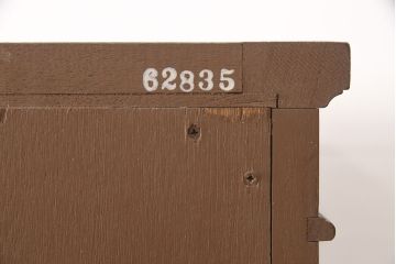中古　美品　DREXEL HERITAGE(ドレクセルヘリテイジ)　Triune(トライユン)シリーズ　マホガニー材の木肌が美しいワードローブ(収納棚、戸棚)(R-054172)