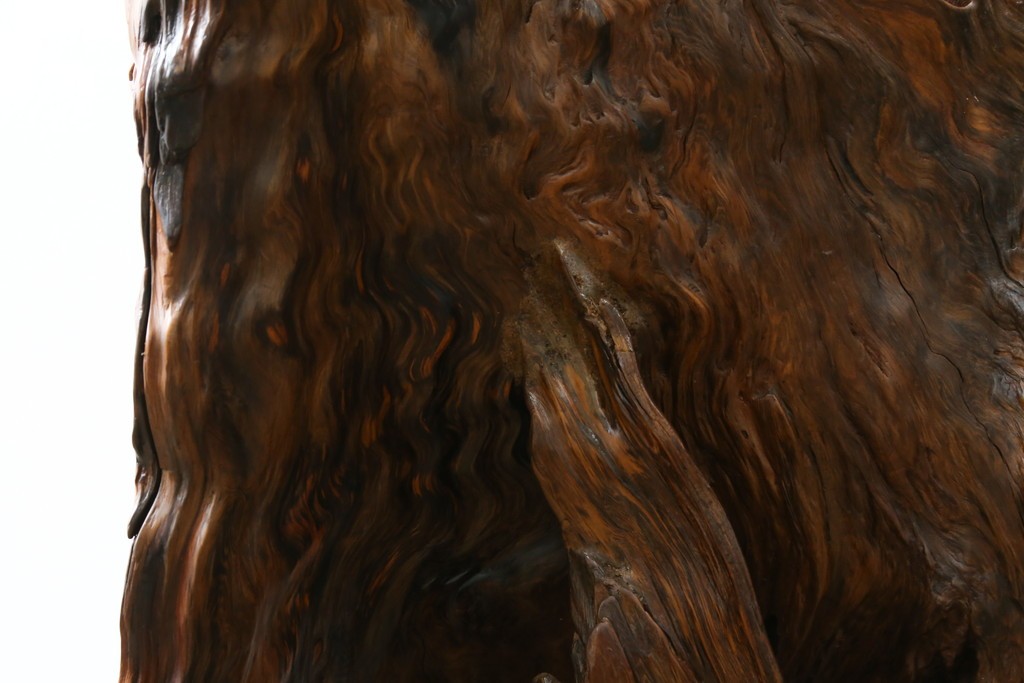 中古　民芸家具　カエデ材　迫力ある佇まいが見事な衝立て　(R-054179)