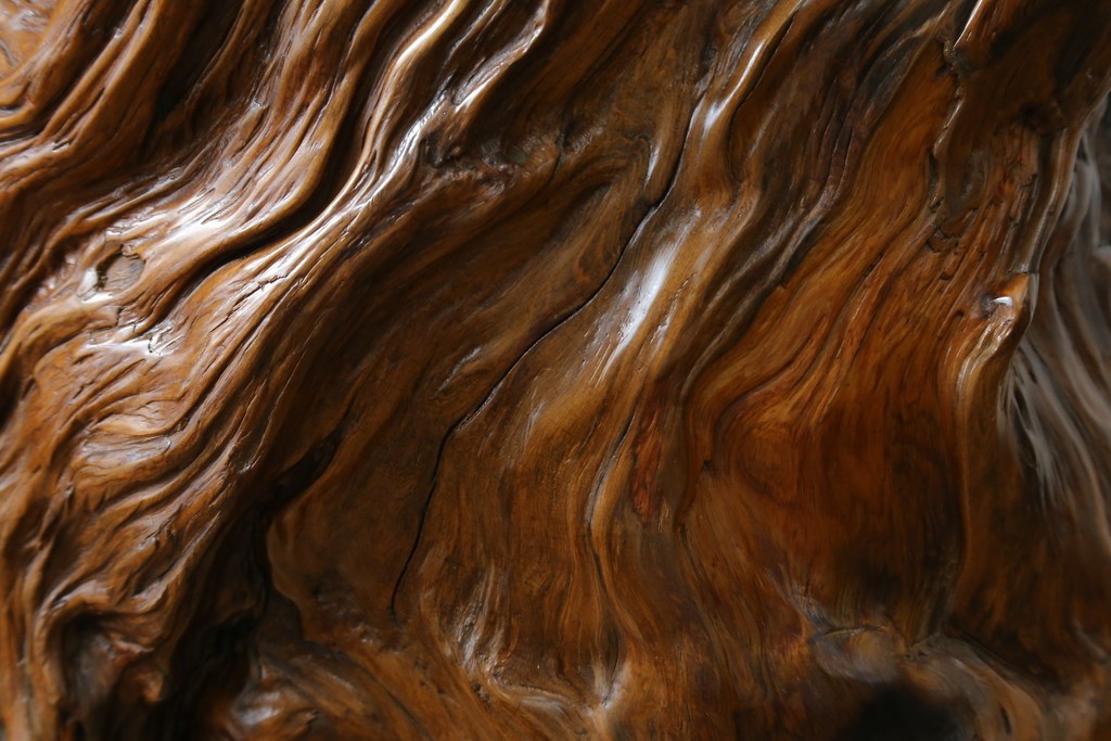 中古　民芸家具　カエデ材　迫力ある佇まいが見事な衝立て　(R-054179)