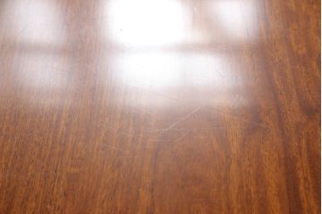 中古　指物家具　井上昇山作　花梨(カリン)材　洗練された雰囲気が上質な和の空間にぴったりな座卓(ローテーブル、センターテーブル)(R-054180)
