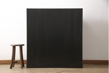 中古　美品　国産手造り　前面漆塗り　ツートーンカラーがお洒落なアクセントになる総桐箪笥(和タンス、桐たんす、収納箪笥、整理箪笥、総桐たんす)(R-054181)