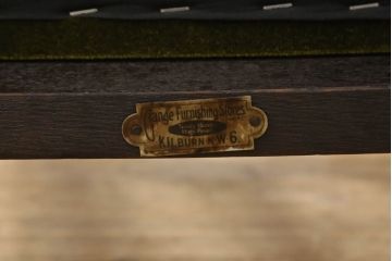 イギリスアンティーク　オーク材　Grange Furnishing Stores　英国よりやってきた!細やかな意匠が随所に施された優雅なチェア4脚セット(ダイニングチェア、椅子)(R-054182)