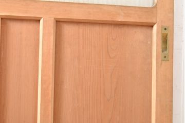  和製アンティーク　ナチュラルな風合いがあたたかみを感じる引き戸1枚(ガラス戸、建具)(R-054196)