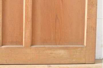  和製アンティーク　ナチュラルな風合いがあたたかみを感じる引き戸1枚(ガラス戸、建具)(R-054196)