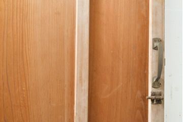 和製アンティーク　あたたかみのある空間を演出してくれる扉1枚(ドア、建具)(R-054197)