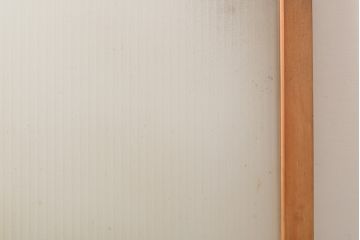 和製アンティーク　ガラス使いがお楽しみいただける引き戸1枚(ガラス戸、建具)(R-054198)