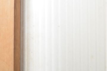 和製アンティーク　ガラス使いがお楽しみいただける引き戸1枚(ガラス戸、建具)(R-054198)