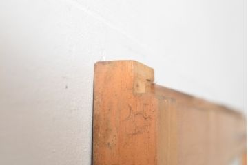 和製アンティーク　ガラス使いがお楽しみいただける引き戸1枚(ガラス戸、建具)(R-054198)