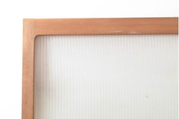 和製アンティーク　ガラス使いがお楽しみいただける引き戸1枚(ガラス戸、建具)(R-054198)