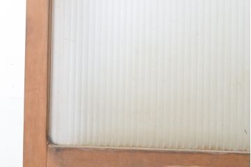 和製アンティーク　ガラス使いがお楽しみいただける引き戸1枚(ガラス戸、建具)(R-054198)