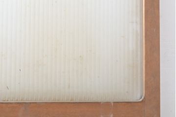 和製アンティーク　ガラス使いがお楽しみいただける引き戸1枚(ガラス戸、建具)(R-054198)
