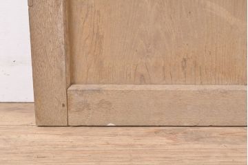 和製アンティーク　時を経た風合いが趣溢れるガラス戸1枚(引き戸、建具)(R-054219)