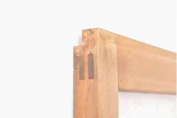 和製アンティーク　様々なテイストの空間に取り入れやすいガラス戸1枚(引き戸、建具)(R-054222)