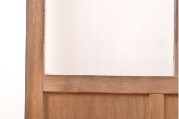 和製アンティーク　様々なテイストの空間に取り入れやすいガラス戸1枚(引き戸、建具)(R-054222)