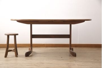 ビンテージ家具　G-PLAN(ジープラン)　ナチュラルな雰囲気が素敵なエクステンションテーブル(ダイニングテーブル、ヴィンテージ)(R-054223)