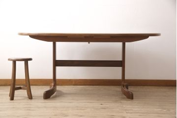 ビンテージ家具　G-PLAN(ジープラン)　ナチュラルな雰囲気が素敵なエクステンションテーブル(ダイニングテーブル、ヴィンテージ)(R-054223)