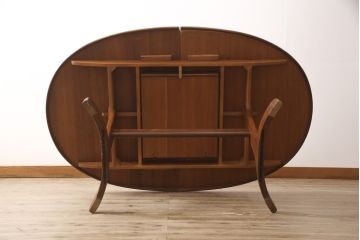 ビンテージ家具　G-PLAN(ジープラン)　ナチュラルな雰囲気が素敵なエクステンションテーブル(ダイニングテーブル、ヴィンテージ)(R-054223)