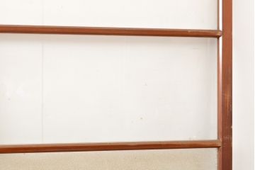 和製アンティーク　どこか懐かしさを感じるガラス戸2枚セット(引き戸、建具)(R-054227)