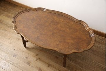 中古　DREXEL HERITAGE(ドレクセルヘリテイジ)　Cameo Classics(キャメオクラシックス)　優雅なひとときを演出するカクテルテーブル(定価約60万円)(センターテーブル、ローテーブル)(R-054229)