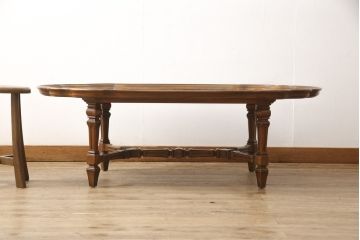 中古　DREXEL HERITAGE(ドレクセルヘリテイジ)　Cameo Classics(キャメオクラシックス)　優雅なひとときを演出するカクテルテーブル(定価約60万円)(センターテーブル、ローテーブル)(R-054229)